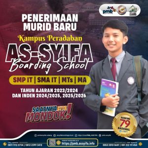 Penerimaan Murid Baru Kampus Peradaban As-Syifa Boarding School Subang